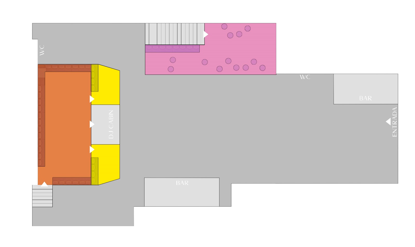 Imagen de plano de la organización: BLITZ DISCO