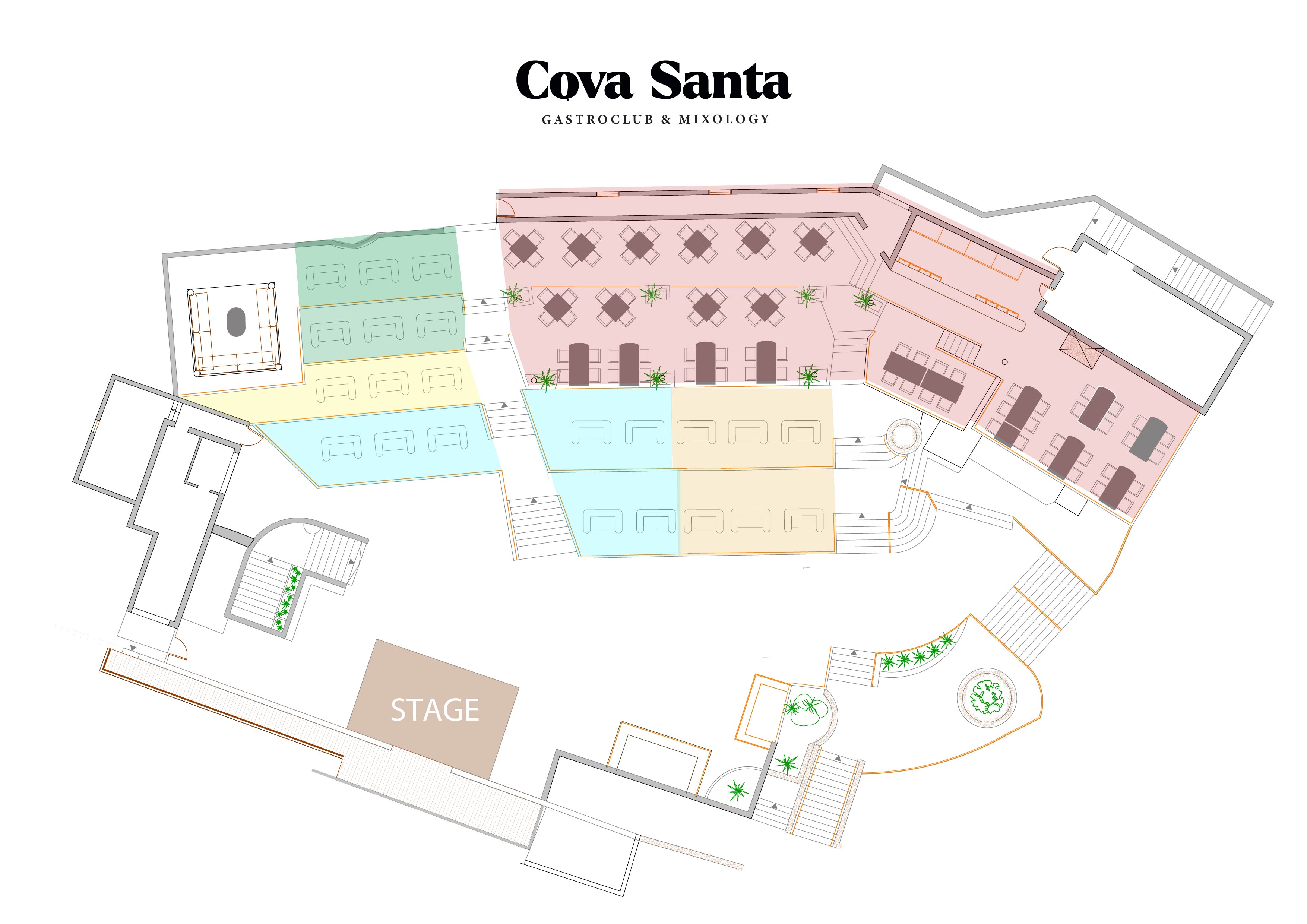Imagen de plano de la organización: COVA SANTA